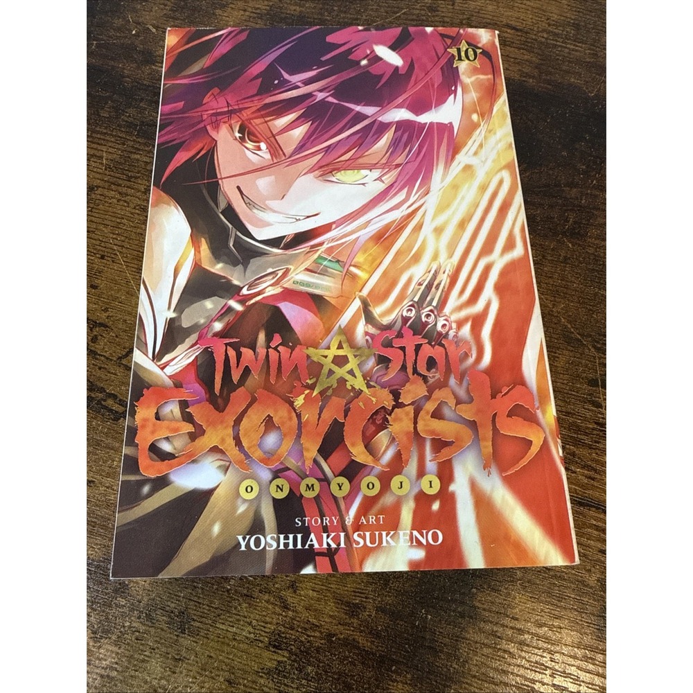 Twin Star Exorcists Vol 10 Onmyoji Manga Yoshiaki Sukeno English Paperback VIZ